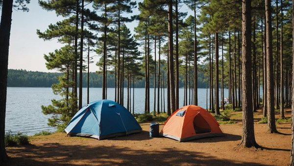 Séjournez au camping des pins à hourtin, entre lac et océan