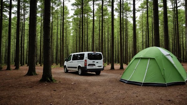 Vacances idéales : camping au bord du lac à biscarrosse